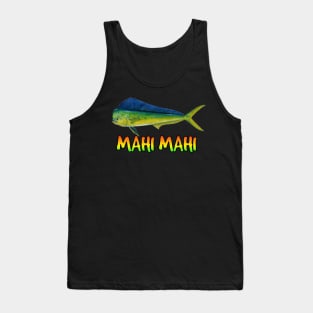 Mahi mahi Hawaiian fish Tank Top